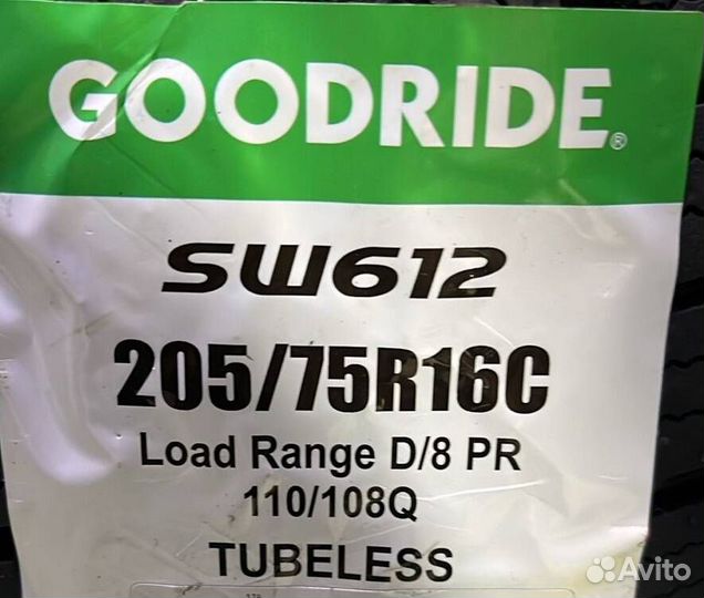 Goodride SW 612 205/75 R16