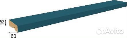 Рейка интерьерная мдф