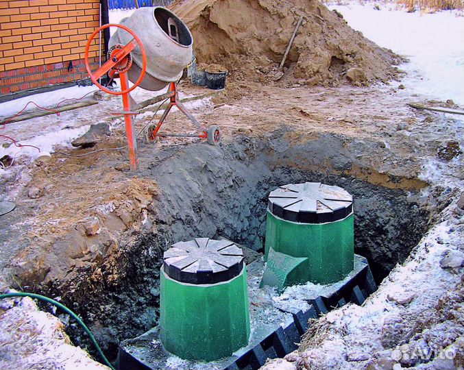 Бетонные кольца для канализации