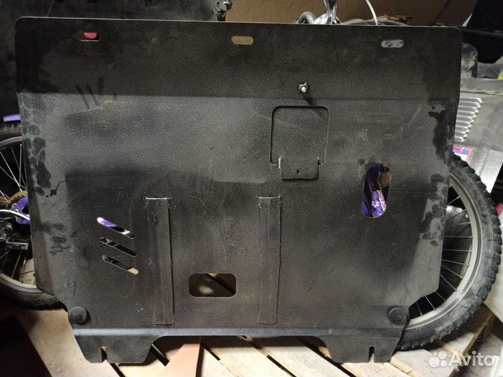 Защита картера новая Нyundai Solaris 2011