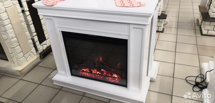 Электрокамины RealFlame 2D/3D Белые