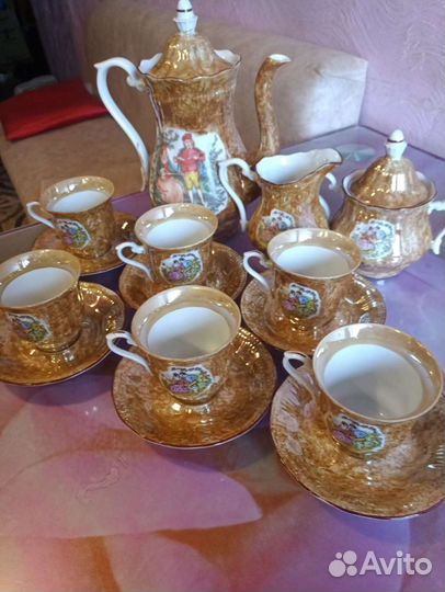 Сервиз Мадонна Польша советский период клеймо