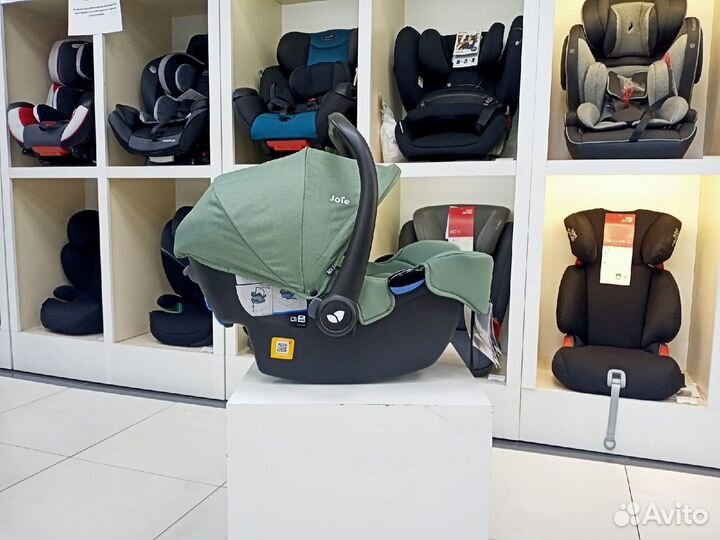 Автолюлька 0-13кг Joie I-Snug Зеленый