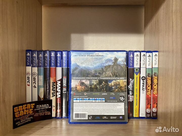 Игры PS4: Ведьмак 3: Дикaя Oхота/The Witcher 3: Wi