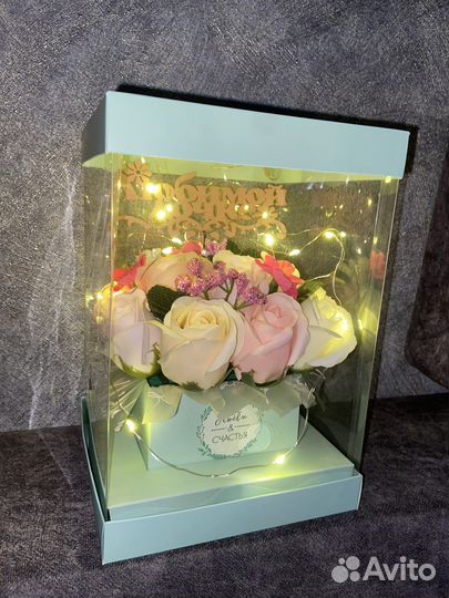 Букет в коробке