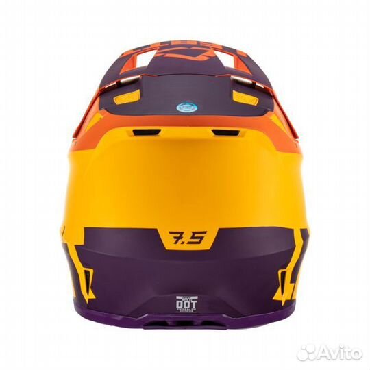 Кроссовый шлем Leatt 7.5 V23 + очки Velo 4.5 M