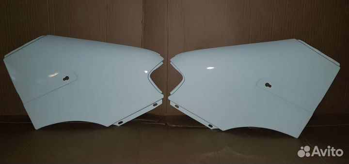 Крылья на газель старого образца Белые