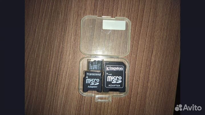 Карты памяти Microsd, SD, адаптеры