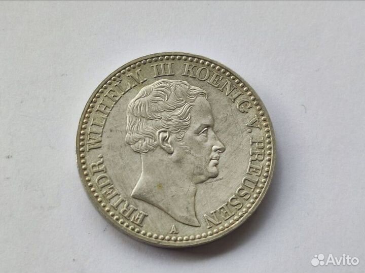 1 Талер 1829 А Пруссия Фридрих Вильгельм III