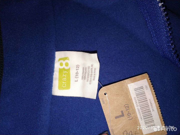 Флисовая кофта, толставка crazy8