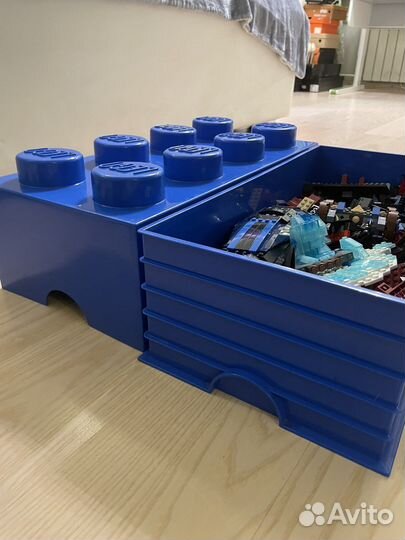 Lego бокс оригинальный с деталями лего