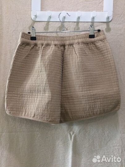 Хлопковые стеганые шорты H&M новые