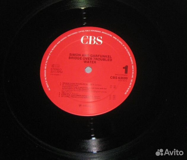 LP Simon And Garfunkel –Bridge Over Troubled Water