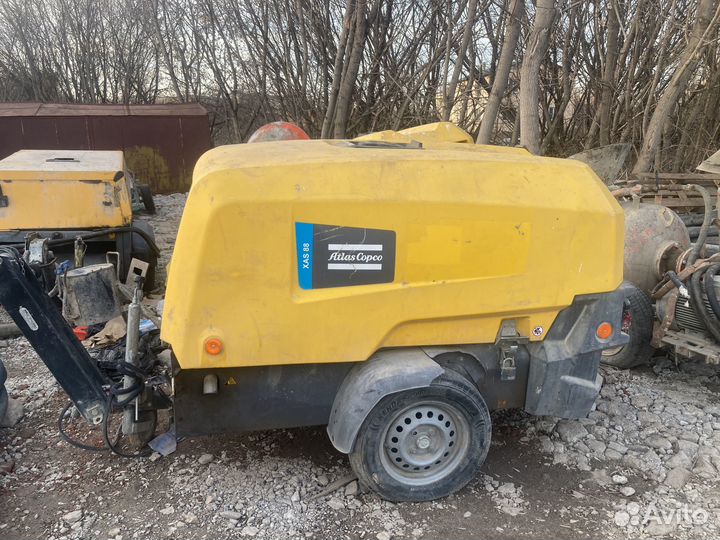 Компрессор дизельный atlas copco