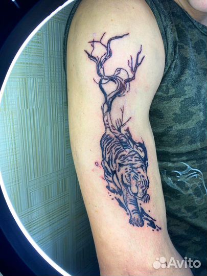 Татуировки в студии