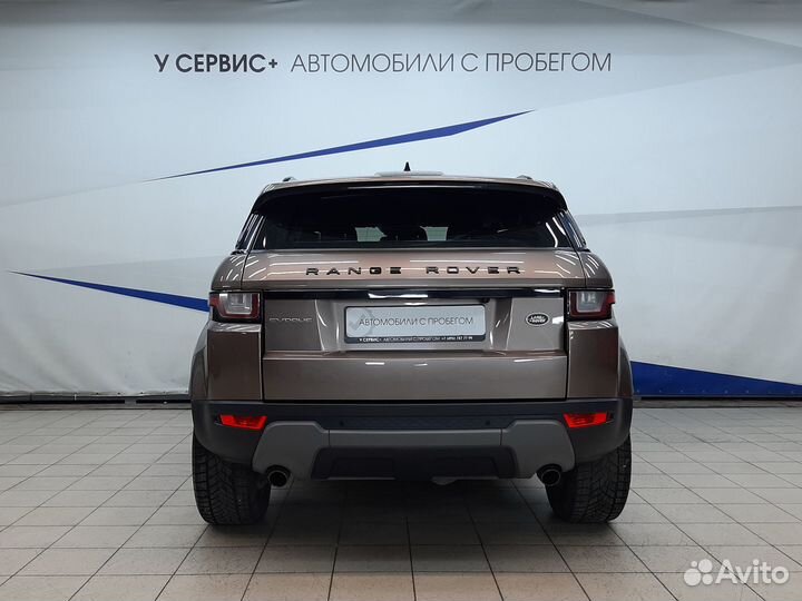 Land Rover Range Rover Evoque 2.0 AT, 2018, 88 036 км