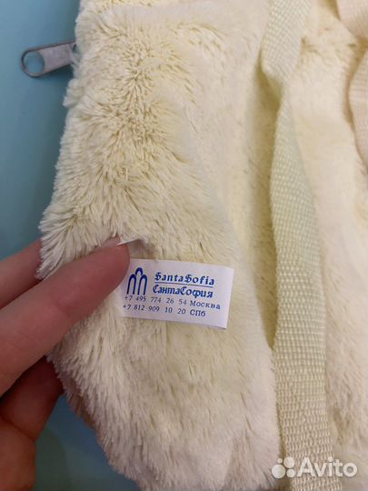 Детский мягкий рюкзак