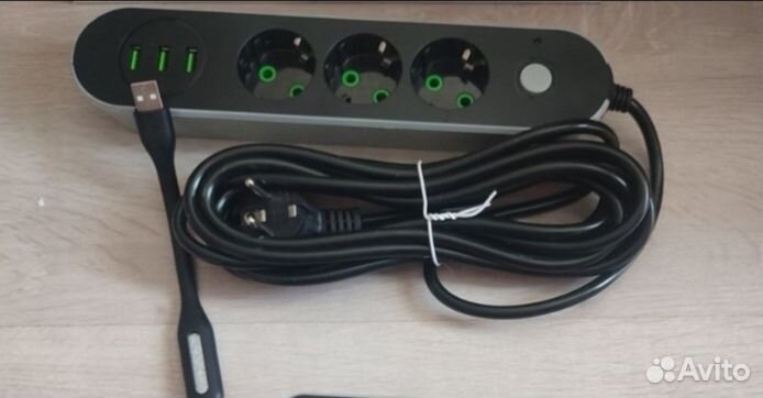 Сетевой фильтр, удлинитель с usb