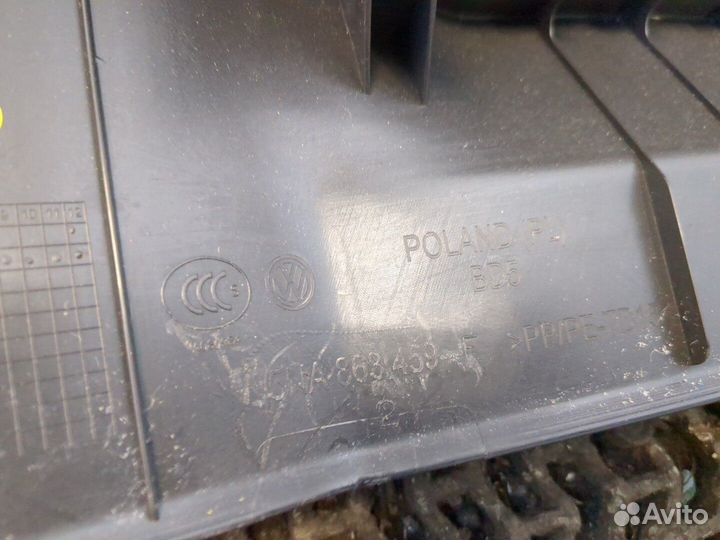 Обшивка пространства багажника Volkswagen Tiguan