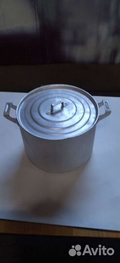 Кастрюли. Алюминиевая и эмалированная, СССР