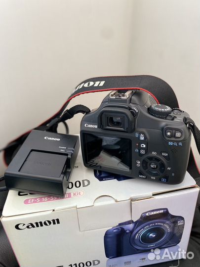 Зеркальный фотоаппарат canon eos 1100d