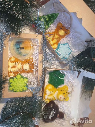 Мыло ручной работы в наборе подарочное