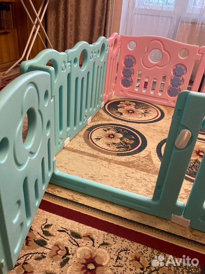 Большой детский манеж бу