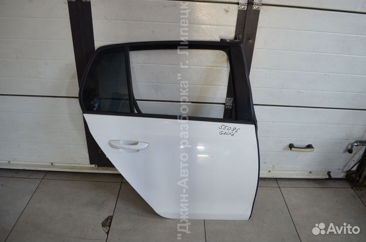 Дверь задняя правая Golf 6 гольф 6 хэтчбек