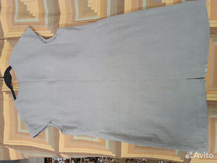 Платье льняное женское