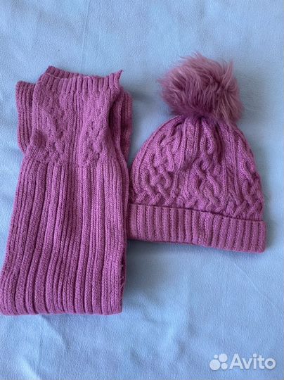 Комплект шапка и шарф