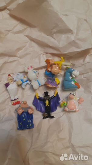 Игрушки из киндера 90х