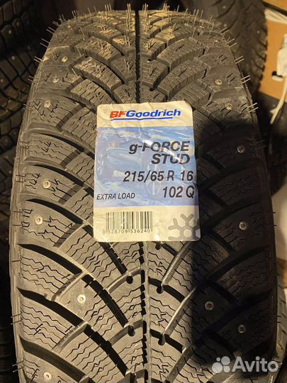 Bfgoodrich G-Force Stud 215/65 R16