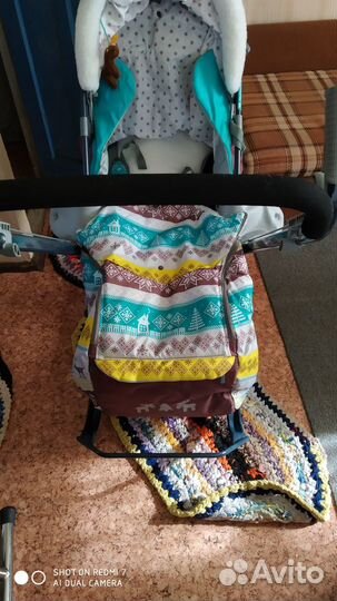 Детские санки коляска