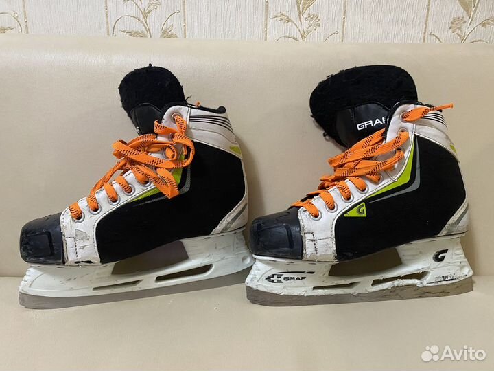 Коньки хоккейные graf