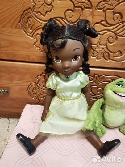 Кукла дисней аниматорс Принцесса лягушка