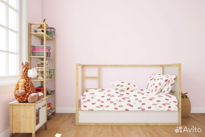 Детский комплект постельного белья 160х80. Сатин