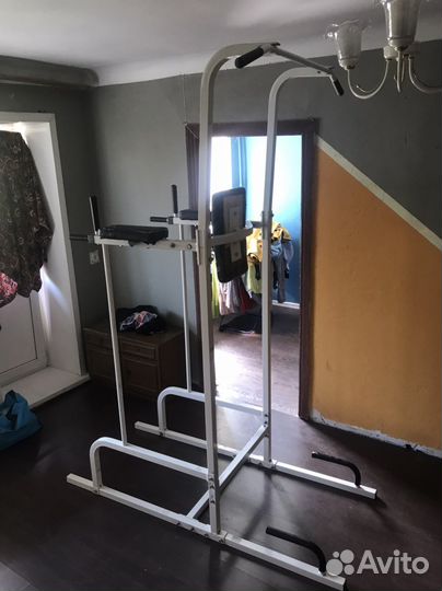 Тренажер турник брусья пресс