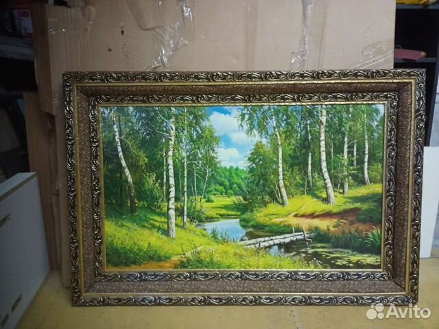 Картина маслом пейзаж