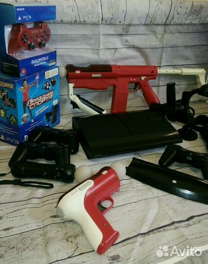 Sony PlayStation3 и 60 игр аксессуары