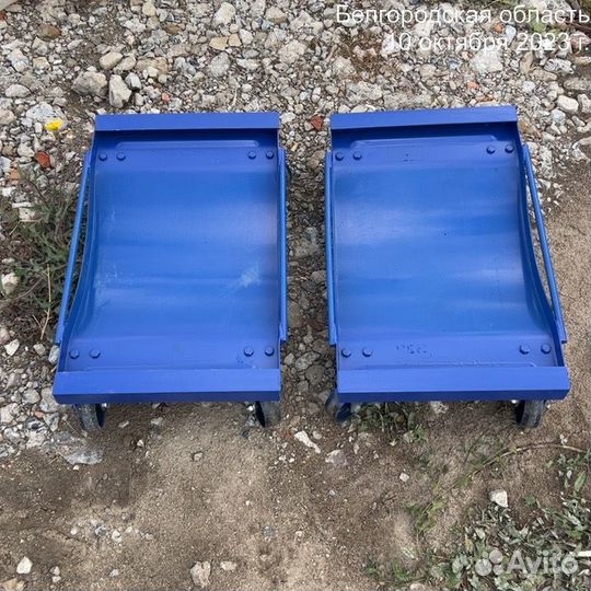 Тележка под колесо для перемещения авто nordberg