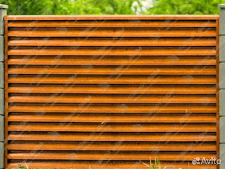 Забор жалюзи