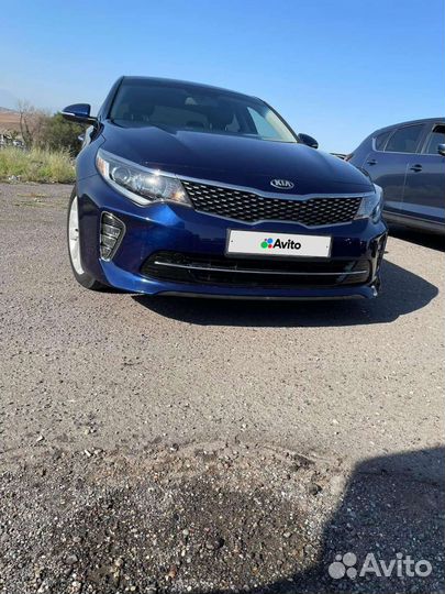 Kia Optima 2.4 AT, 2017, битый, 120 000 км