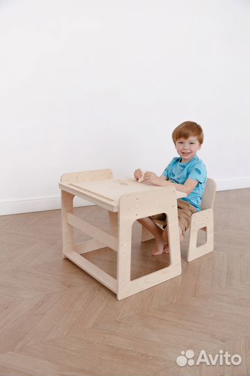 Детский стол и стульчик растущий с доставкой