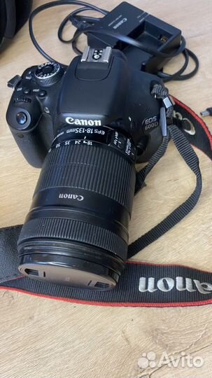 Зеркальный фотоаппарат canon 600d