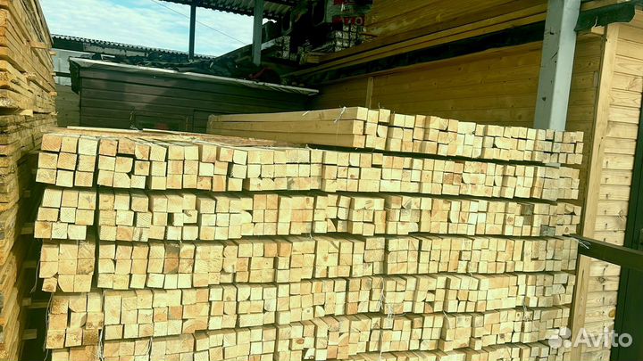 Доска обрезная 50х150х6000мм