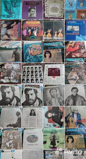 Виниловые пластинки СССР