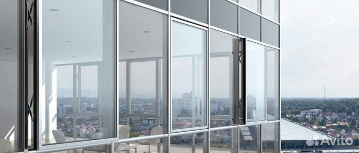 Алюминиевые окна от производителя