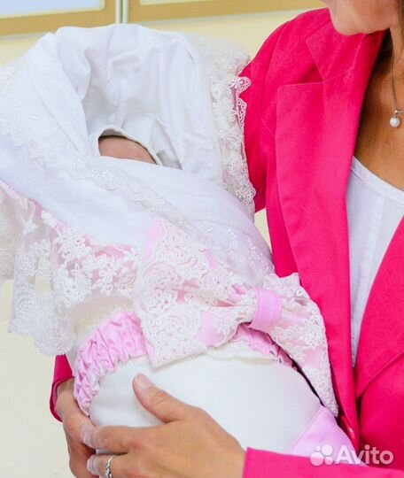 Конверт на выписку для девочки