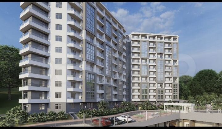 Своб. планировка, 36,3 м², 9/12 эт.