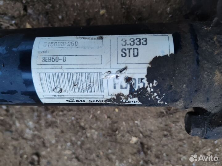 Редуктор передний kia sorento 1